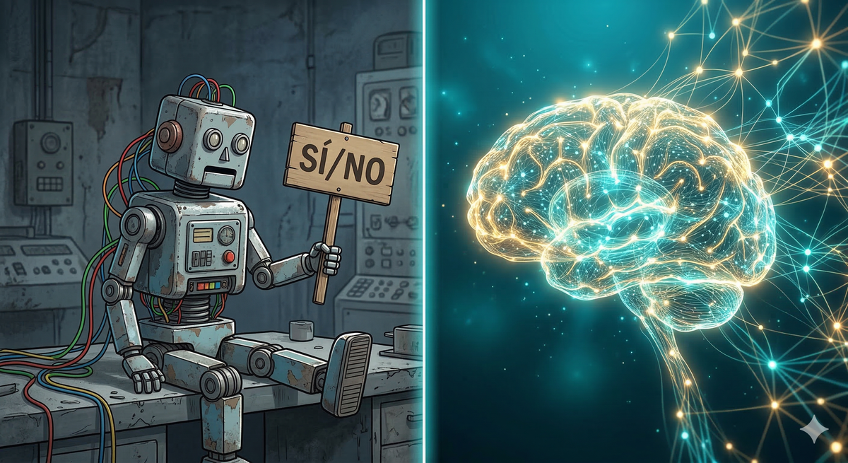 IA Generativa vs. Chatbots tradicionales de reglas: ¿Cuál es la verdadera diferencia?